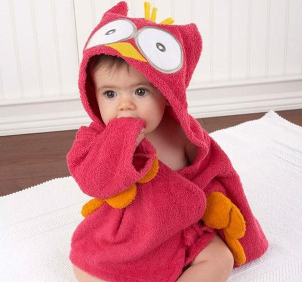 Cartoon Cute Animal Modelling Baby Bath Towels