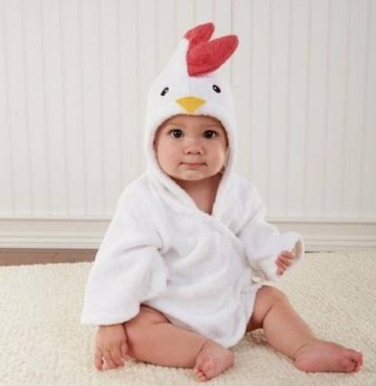 Cartoon Cute Animal Modelling Baby Bath Towels