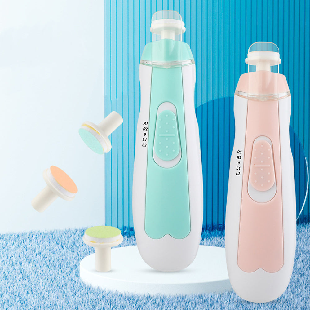 Newborn Nail Clipper Electric Baby Anti-pinch Nail Care set
