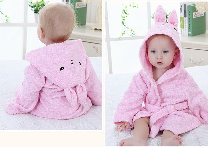 Cartoon Cute Animal Modelling Baby Bath Towels