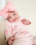 Strawberry 3-Piece Baby Outfit Set