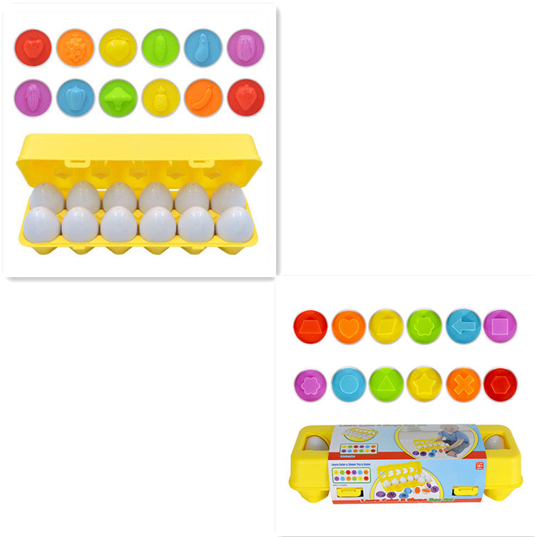 Baby Learning Educational Toys Smart Egg Shape Matching Sorters