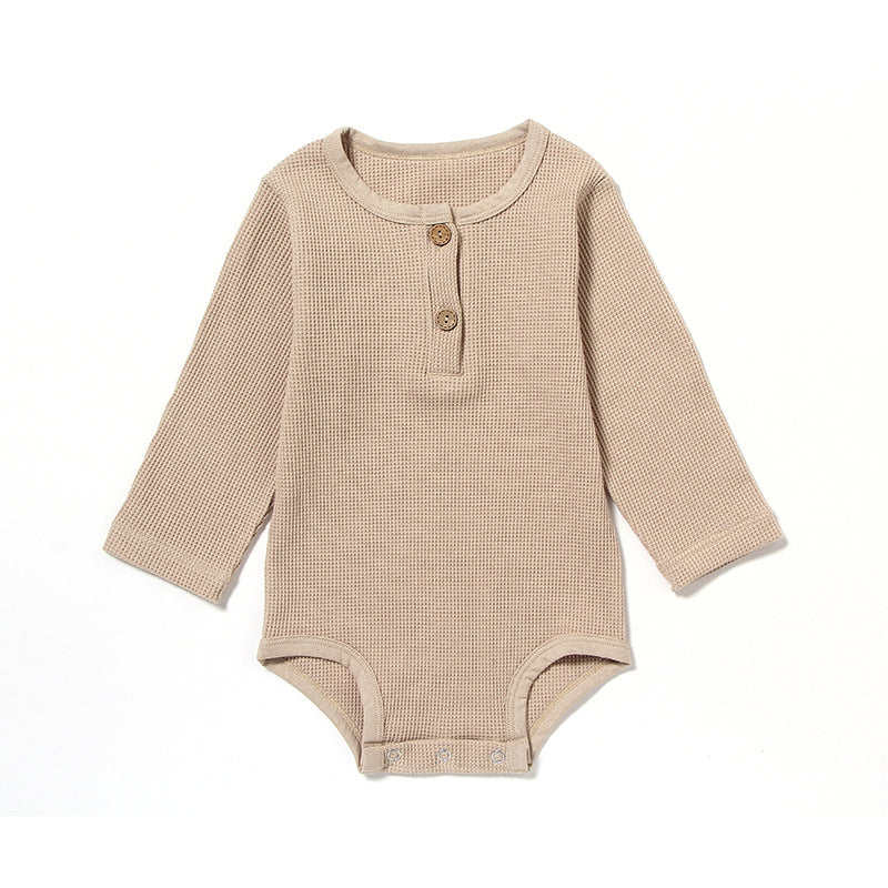 Spring And Autumn Baby Romper - Long Sleeve - Cotton