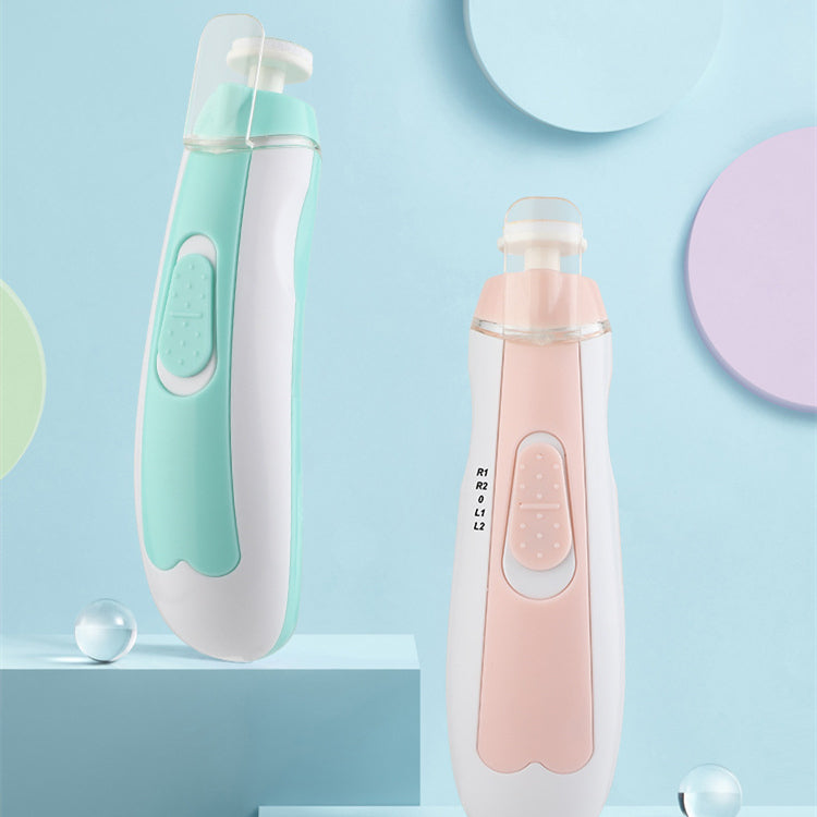 Newborn Nail Clipper Electric Baby Anti-pinch Nail Care set