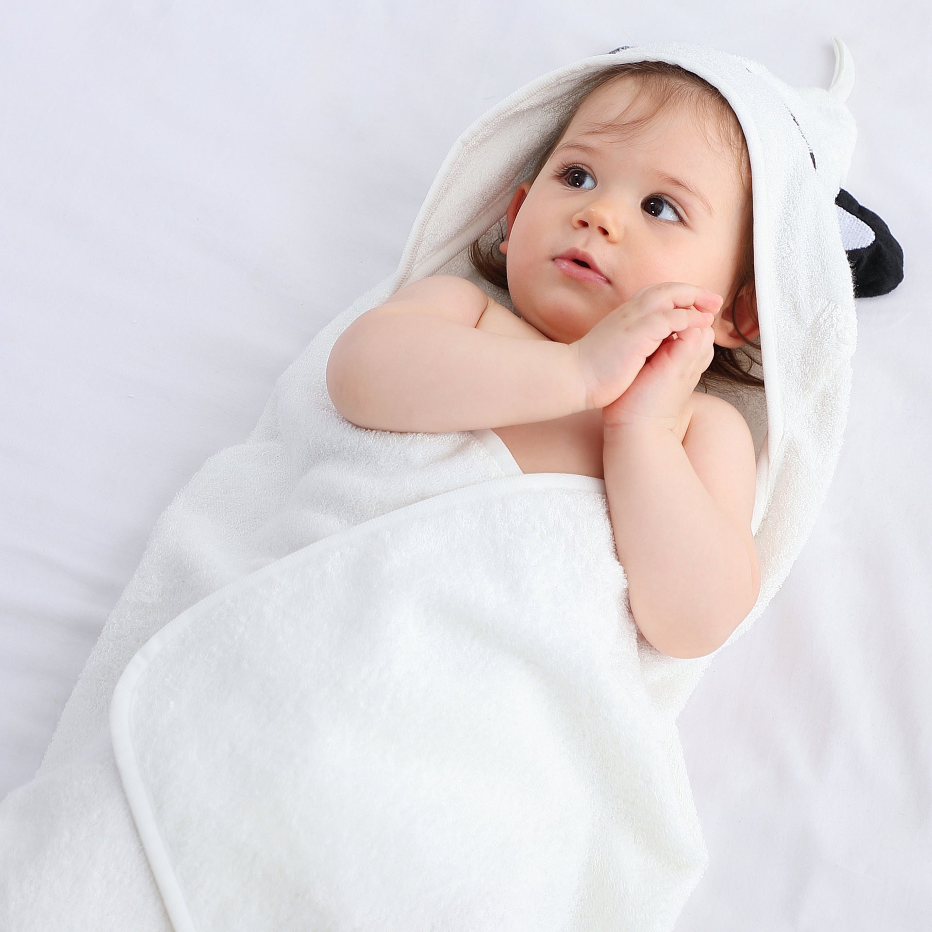 Bamboo Hooded Baby Bath Towel – Ultra Soft & Absorbent