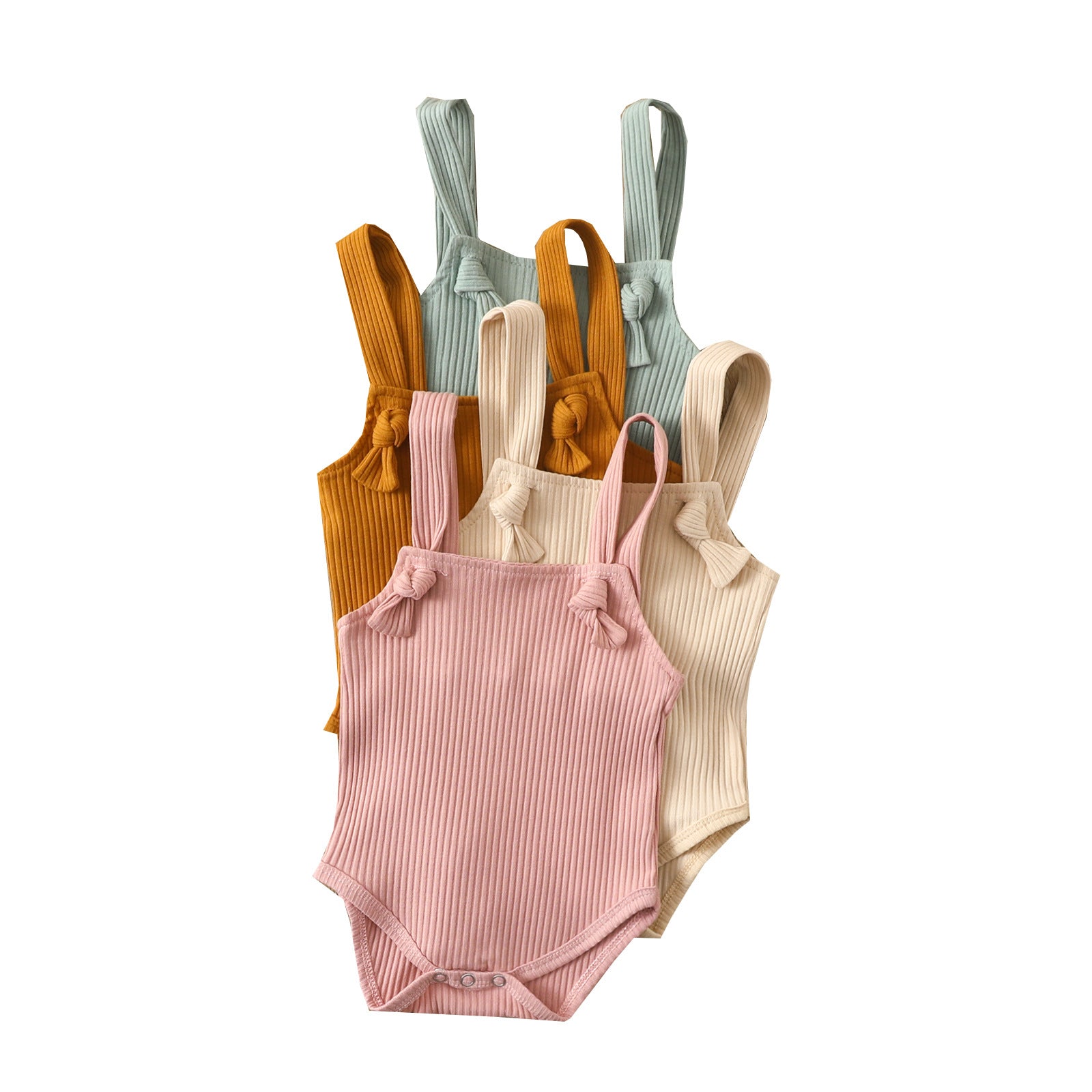 Soft Cotton Strap Romper for Babies