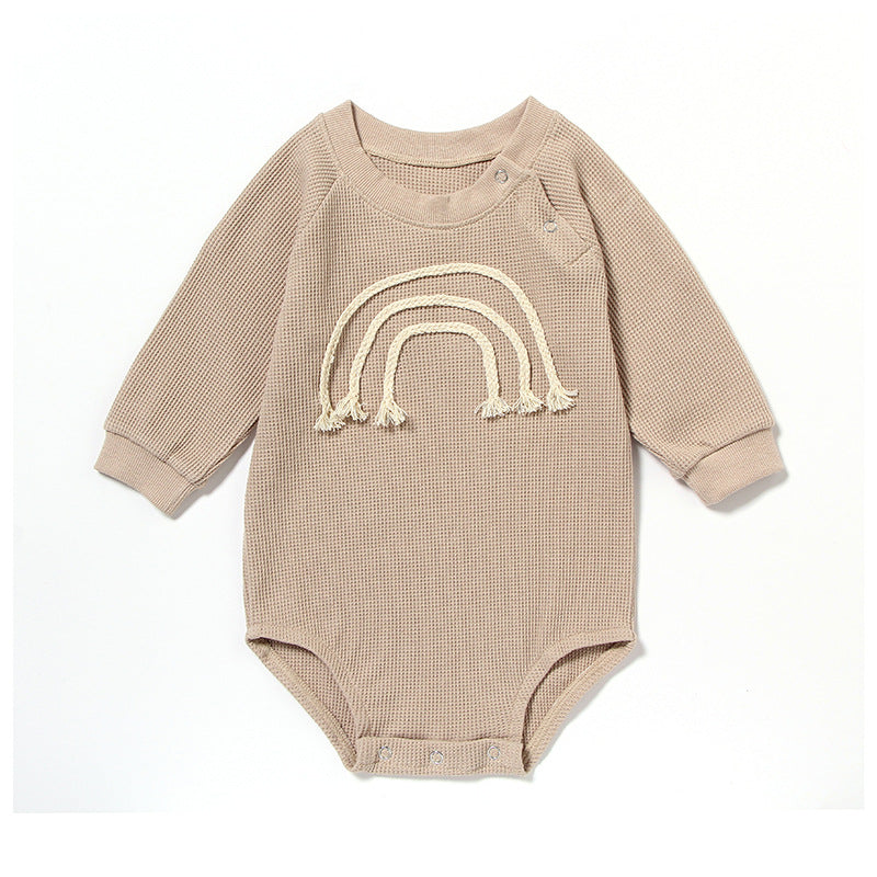 Spring And Autumn Baby Romper - Long Sleeve - Cotton