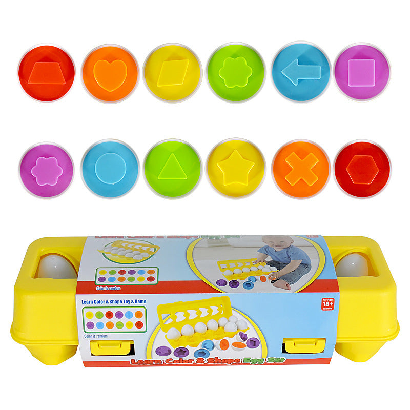 Baby Learning Educational Toys Smart Egg Shape Matching Sorters