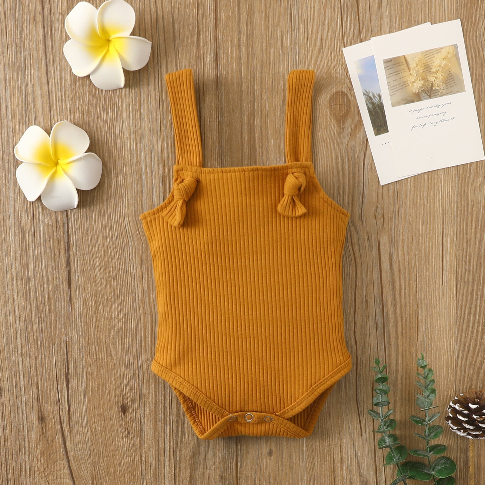 Soft Cotton Strap Romper for Babies