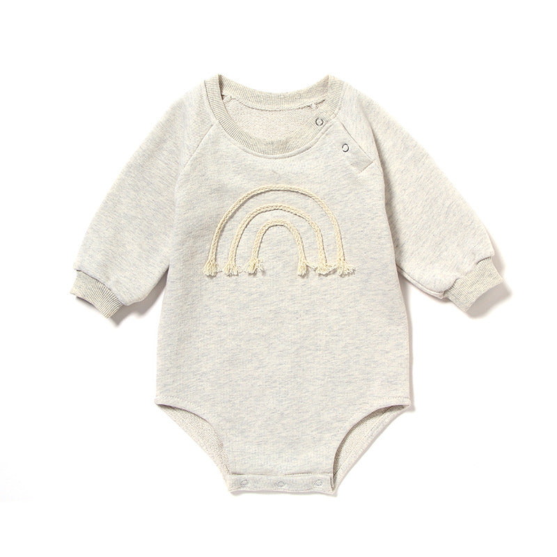 Spring And Autumn Baby Romper - Long Sleeve - Cotton