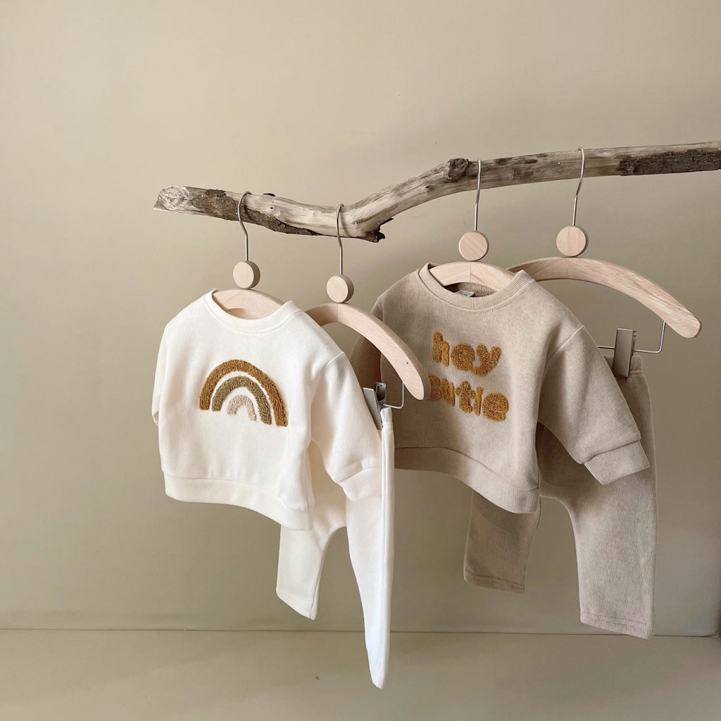 Embroidered Baby Two-Piece Set