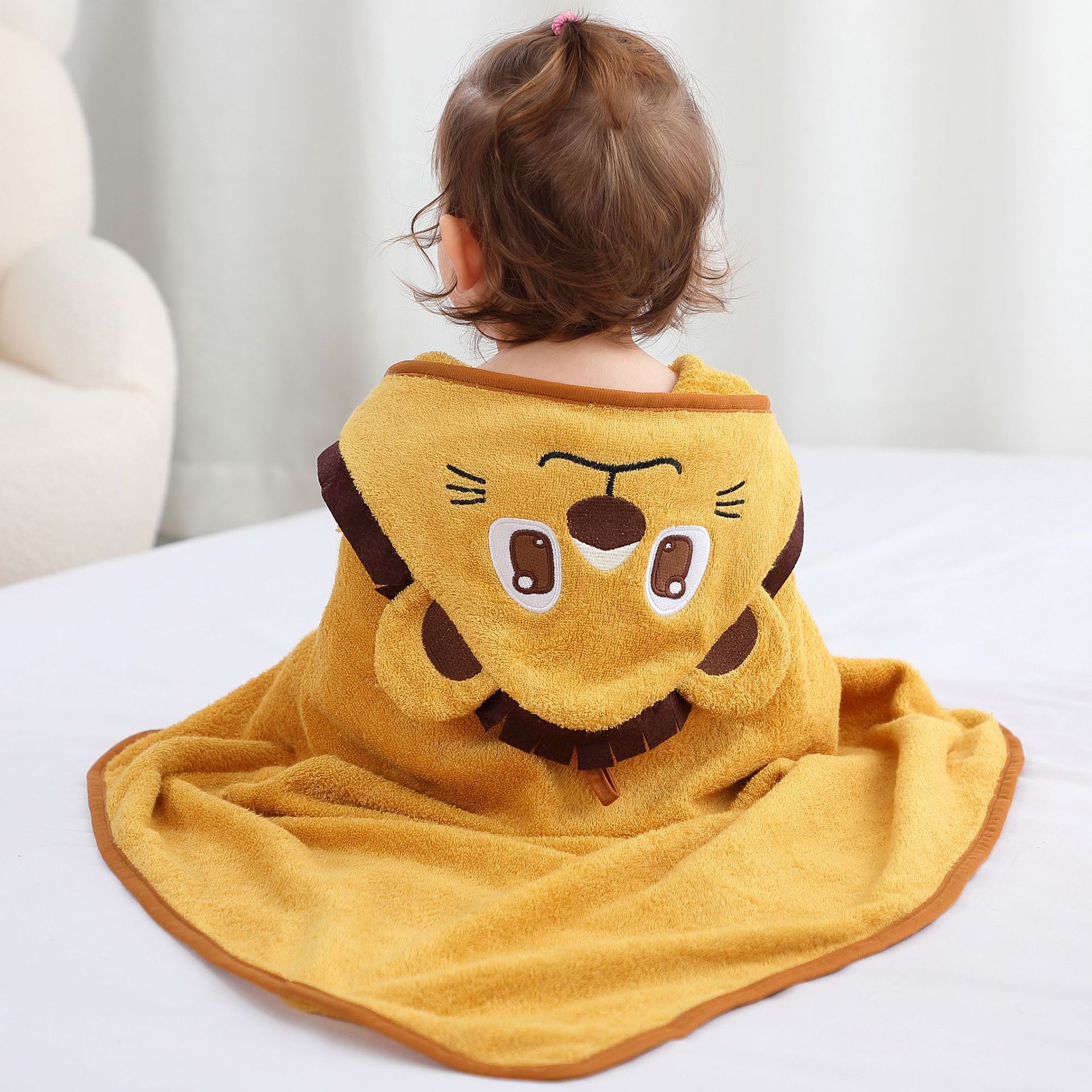 Bamboo Hooded Baby Bath Towel – Ultra Soft & Absorbent