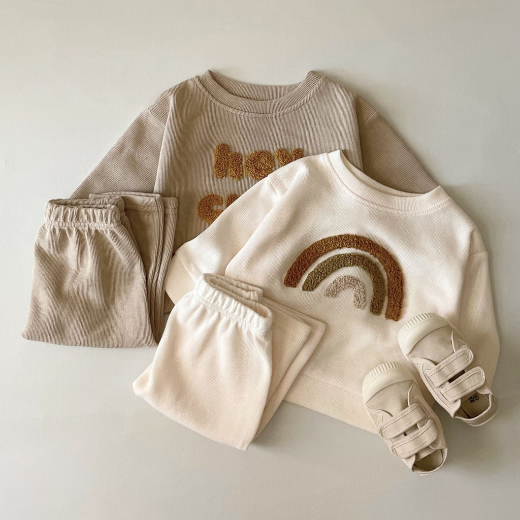 Embroidered Baby Two-Piece Set