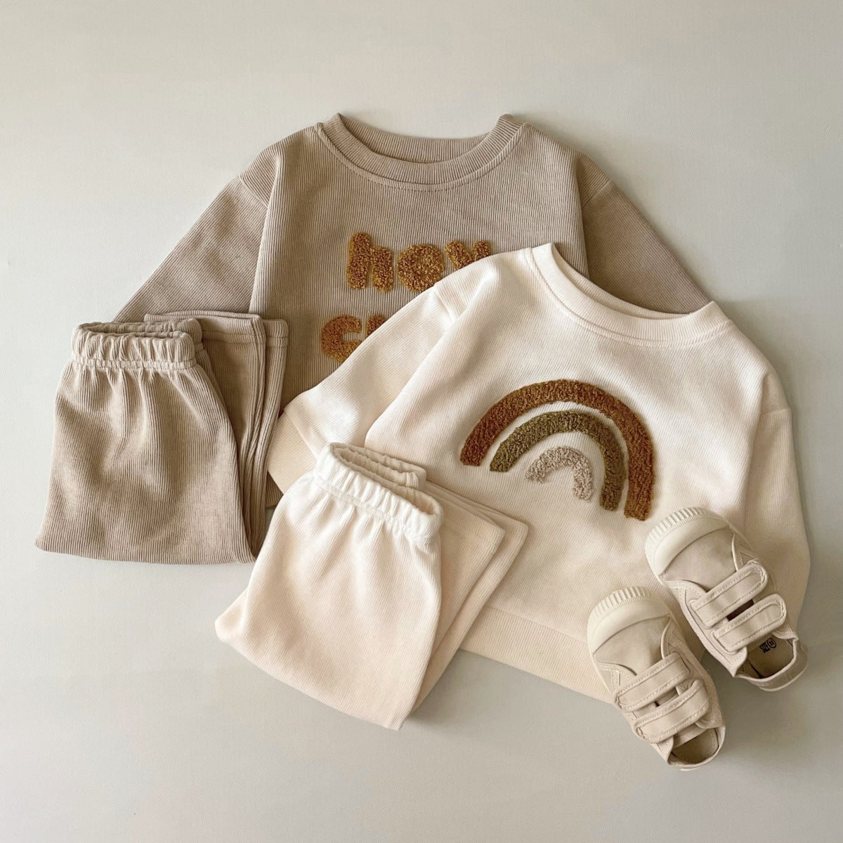 Embroidered Baby Two-Piece Set
